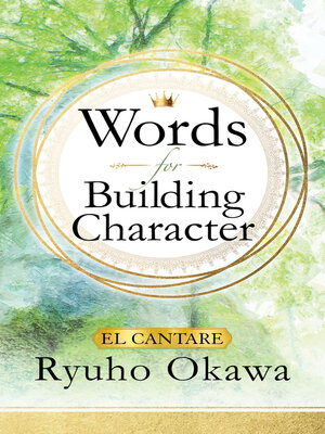 cover image of Words for Building Character